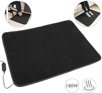 Alfombra térmica con calefacción para Suelo y pies de 90 x 60 cm 180W